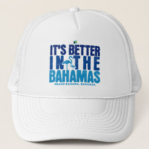 Bahamas Souvenir Geschenk: Grand Bahama Bahamas Cr Truckerkappe