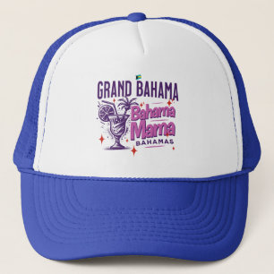 Bahamas Souvenir Geschenk: Grand Bahama Mama Cruis Truckerkappe