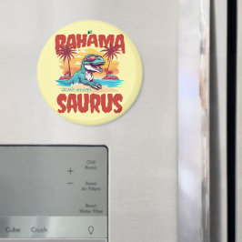 Bahamas Souvenir Geschenk: Grand Bahama Saurus T-R Magnet