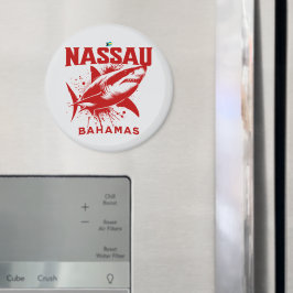 Bahamas Souvenir Geschenk: Nassau Bahamas Hai Fisc Magnet