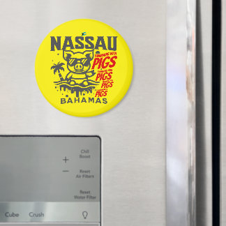 Bahamas Souvenir-Geschenk: Nassau Bahamas schwimme Magnet