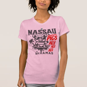 Bahamas Souvenir-Geschenk: Nassau Bahamas schwimme T-Shirt