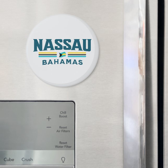 Bahamas Souvenir-Geschenk: Nassau Bahamas Unabhäng Magnet (In Situ (Kühlschrank))