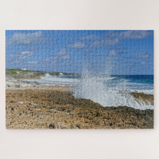 Bahamas Splash, Great Abaco Island, Bahamas Puzzle (Horizontal)