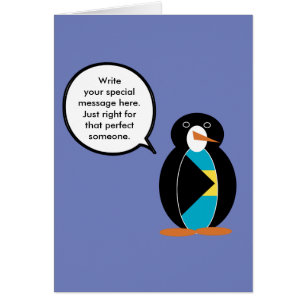Bahamas sprechende Fräulein Pinguin