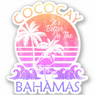Bahamas Sticker CocoCay Ferien Beach Cruise