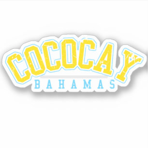 Bahamas Sticker CocoCay Urlaub Bahamian Cruise