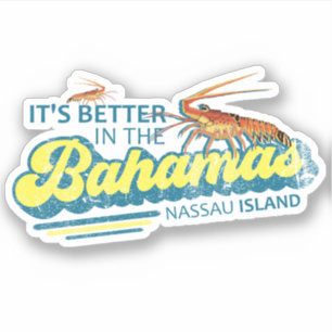 Bahamas Sticker Nassau Bahamas Urlaub Kreuzfahrt