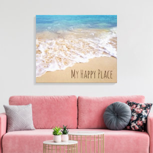 Bahamas Strand Surfen Leinwanddruck