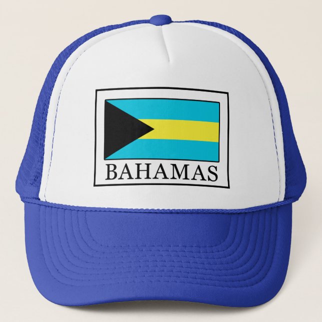Bahamas Truckerkappe (Vorderseite)