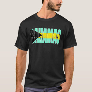 Bahamas Urlaub Keepake Nassau Fahne Männer Frauen T-Shirt