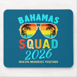 Bahamas-Urlaubstrupp Familie Freunde Mousepad