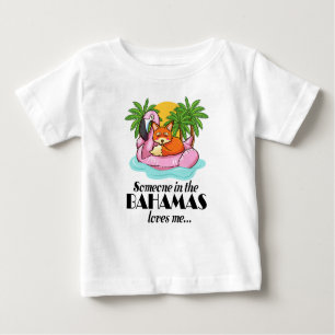 Bahamas Vacation Junge Lieben ich Geschenk Baby T-shirt