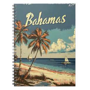 Bahamas Vintag Notizblock