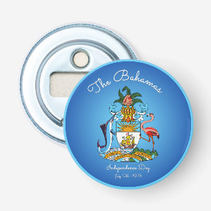 Bahamas-Wappen Flaschenöffner