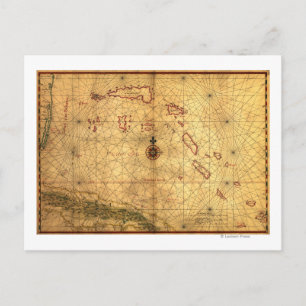 BahamasPanoramakarteBahamas Postkarte