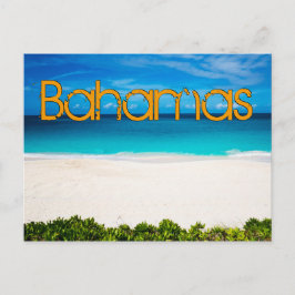 Bahamian Beach Postkarte