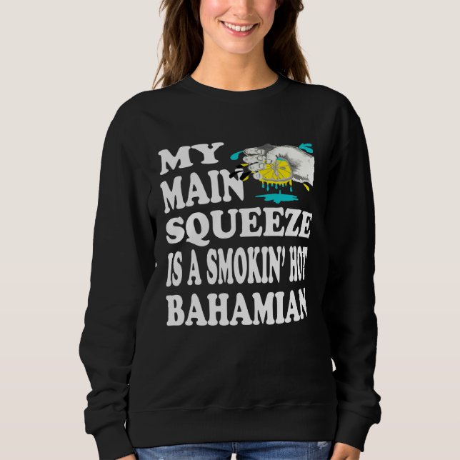 Bahamian Culture Girlfriend Wife Bahama Matching C Sweatshirt (Vorderseite)