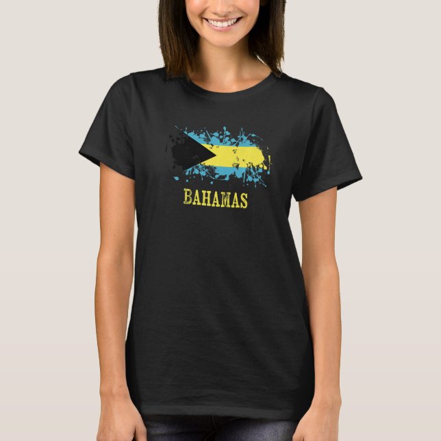 Bahamian enthusiasts for Bahamas and Bahamas   T-Shirt (Vorderseite)