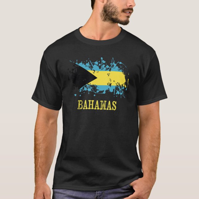 Bahamian enthusiasts for Bahamas and Bahamas T-Shirt (Vorderseite)