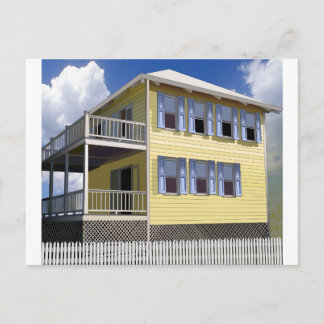 Bahamian House Postkarte