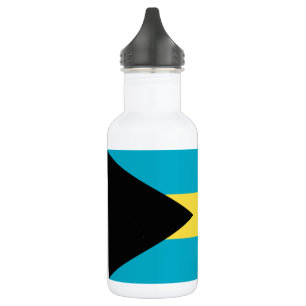 Bahamianische Flagge Edelstahlflasche