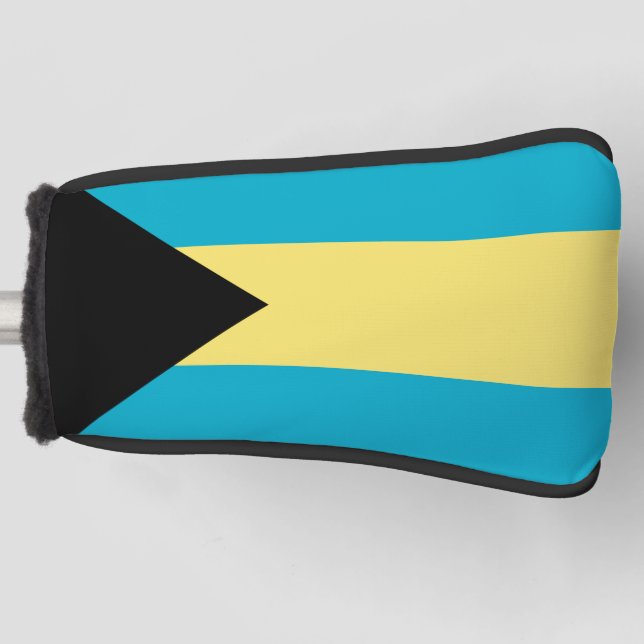 Bahamianische Flagge Golf Headcover (Vorderseite)