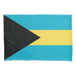 Bahamianische Flagge Kissenbezug