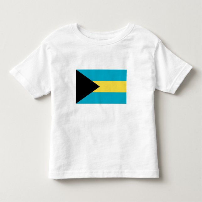 Bahamianische Flagge Kleinkind T-shirt (Vorderseite)