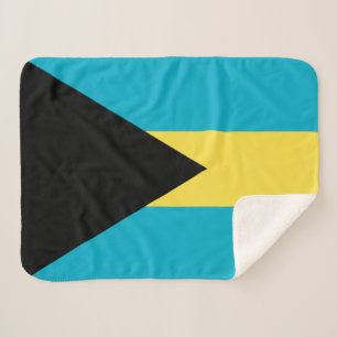 Bahamianische Flagge Sherpadecke