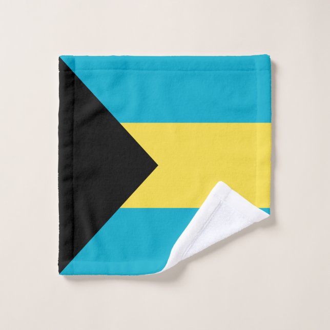 Bahamianische Flagge Waschlappen (Waschlappen)