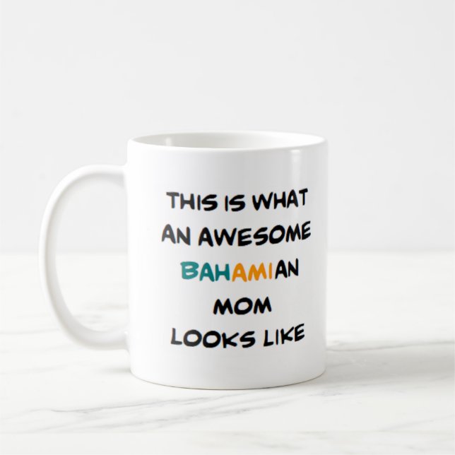 bahamianische Mutter, phantastisch Kaffeetasse (Links)