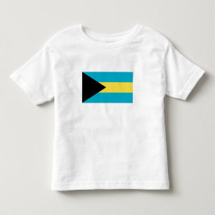 Bahamische Flagge Kleinkind T-shirt