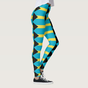 Bahamische Flagge Leggings