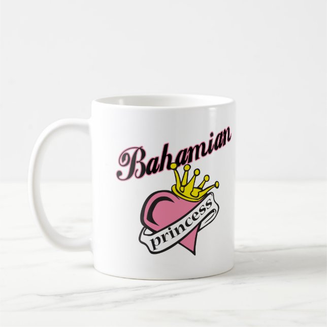 Bahamische Prinzessin Kaffeetasse (Links)