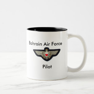 Baharaini Versuchsflügel, Bahrain-Luftwaffe, Pilo Zweifarbige Tasse