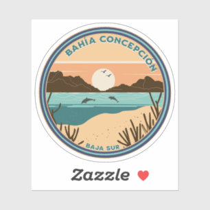 Bahía Concepción Baja California Sur Mexico RV Aufkleber