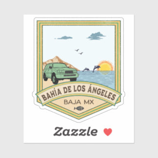 Bahía de los Ángeles FJ80 Baja California Aufkleber