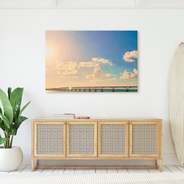 Bahia Honda Eisenbahnbrücke Florida Keys Leinwanddruck (Von Creator hochgeladen)