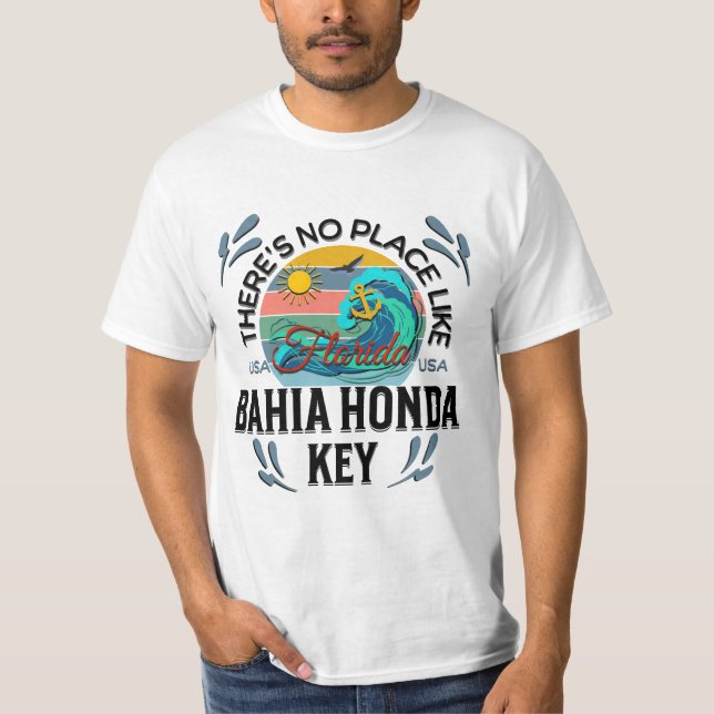 Bahia Honda Key, Florida T-Shirt (Vorderseite)