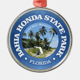 Bahia Honda SP Ornament Aus Metall