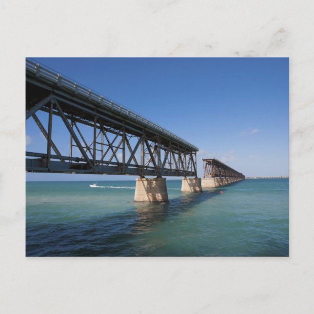 Bahia Honda Staat Park, Florida Keys, Key Postkarte (Vorderseite)