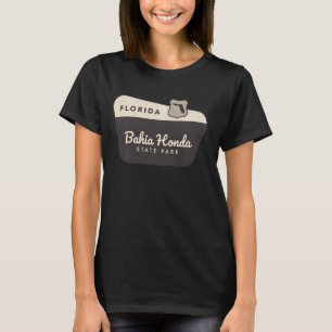Bahia Honda Staat Park Florida Willkommen Sign Vac T-Shirt