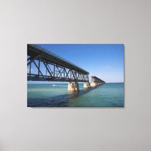 Bahia Honda State Park, Florida Keys, Key Leinwanddruck