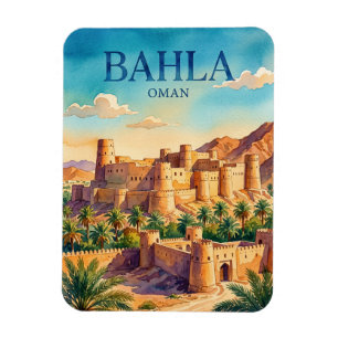 Bahla-Festung Oman Magnet