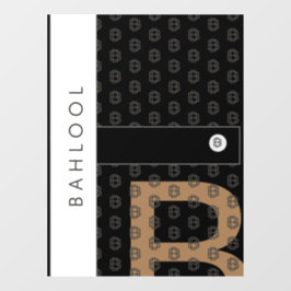 BAHLOOL FENSTERAUFKLEBER