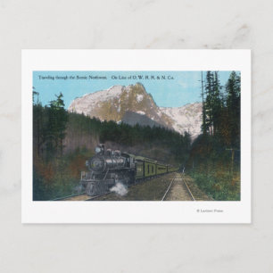 Bahn durch den Nordwesten Postkarte