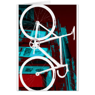 Bahn-Fahrrad Berlin - rotes Blau