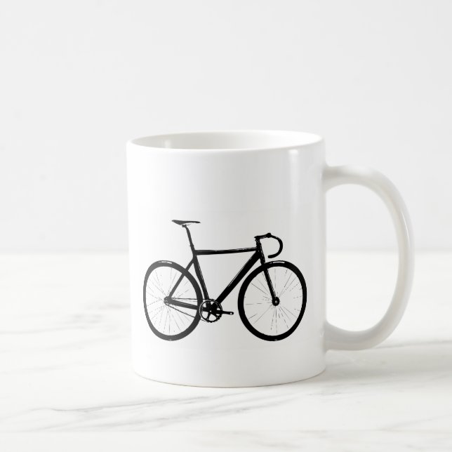 Bahn-Fahrrad Tasse (Rechts)
