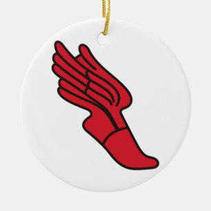 Bahn-Logo Keramikornament